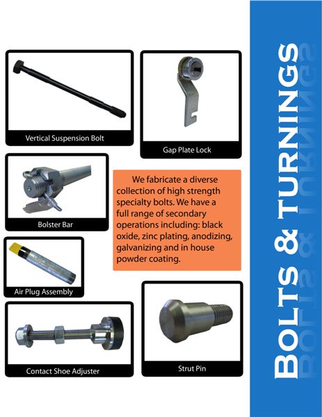 bolts turnings